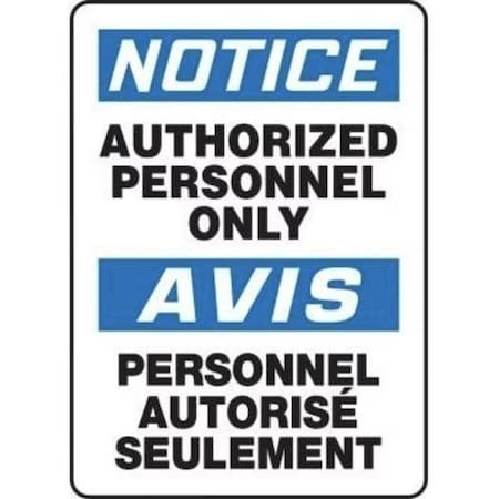 Accuform BILINGUAL OSHA NOTICE SAFETY SIGN FBMADC801XV FBMADC801XV